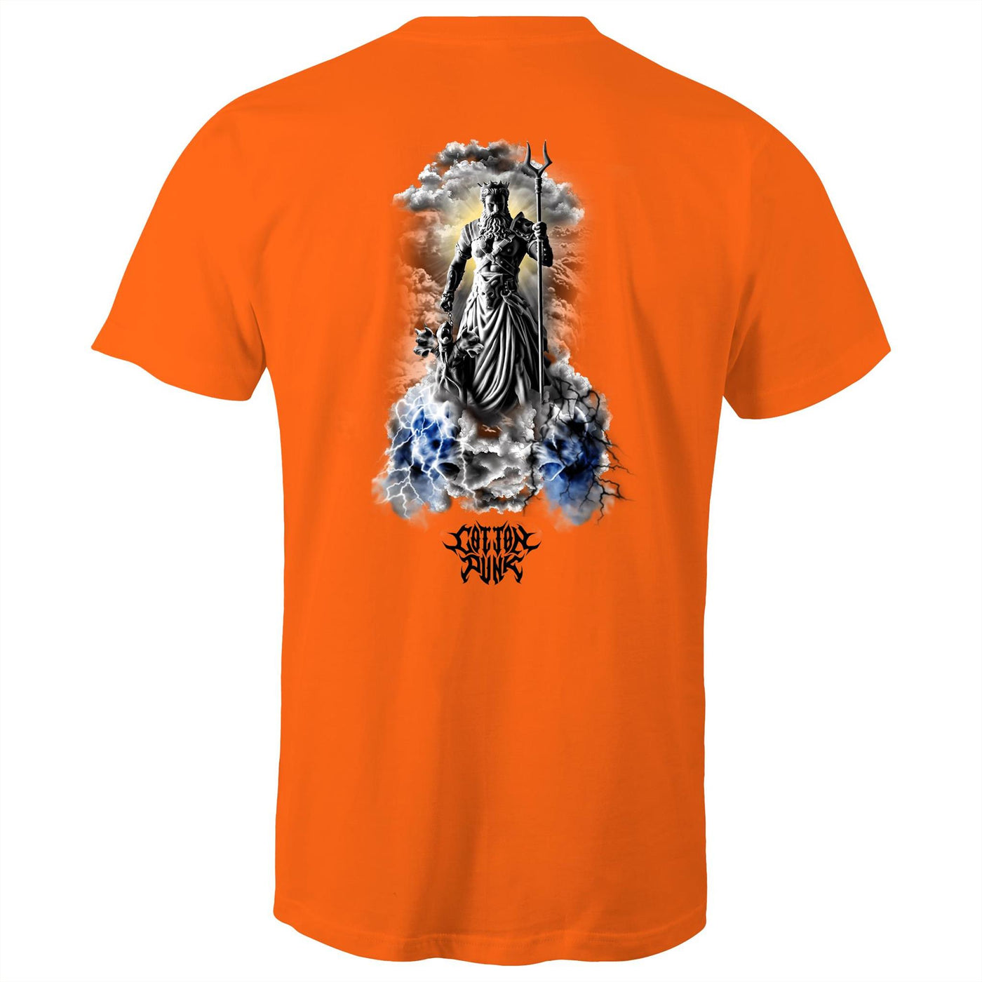 GOD WARRIOR - Mens T-Shirt - BACK PRINT