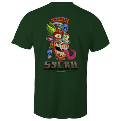 SYCHO - Mens T-Shirt - BACK PRINT