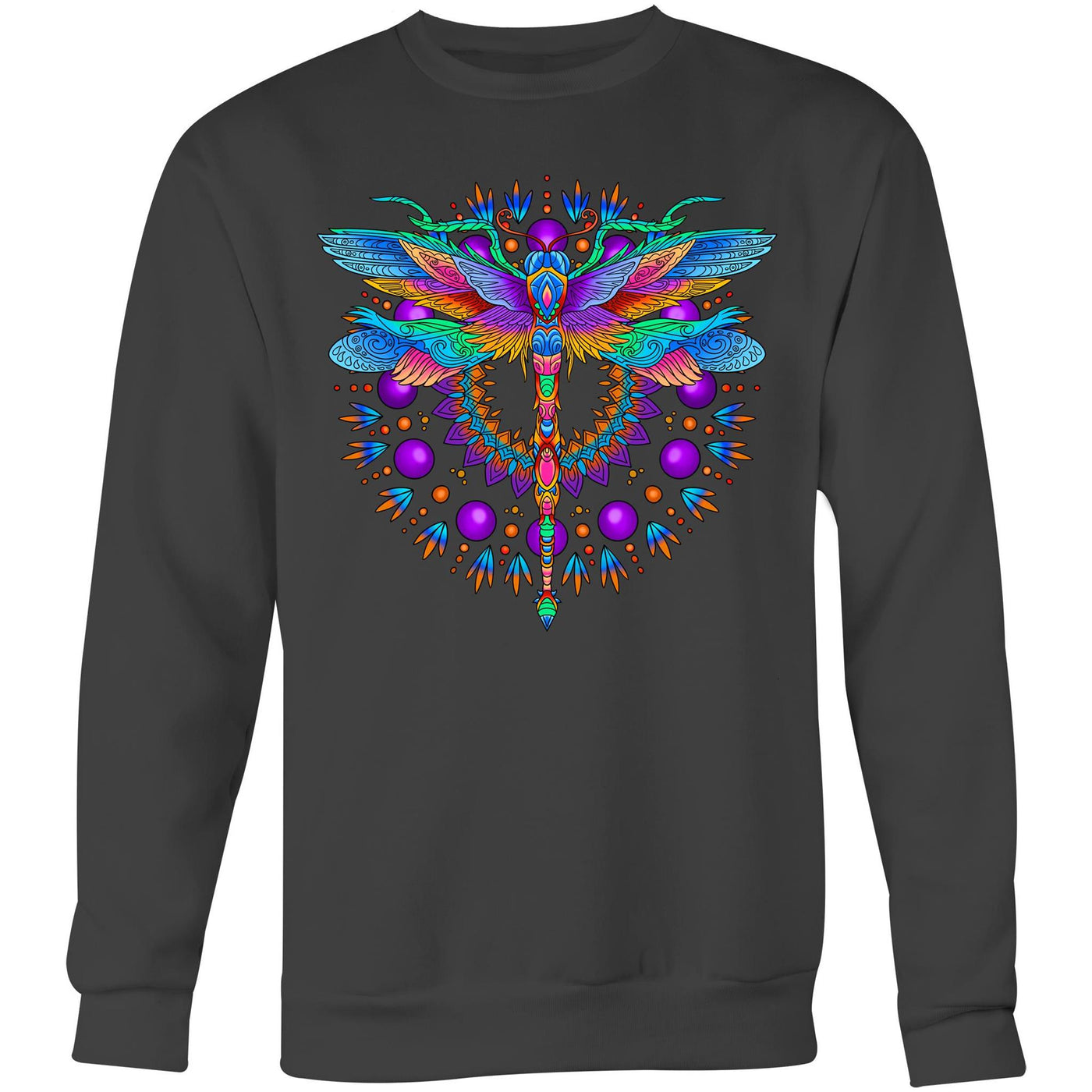 DRAGONFLY - Womens Sweatshirt - FRONT PRINT