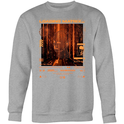 LOADING MATRIX 2 - Mens Sweatshirt - FRONT PRINT