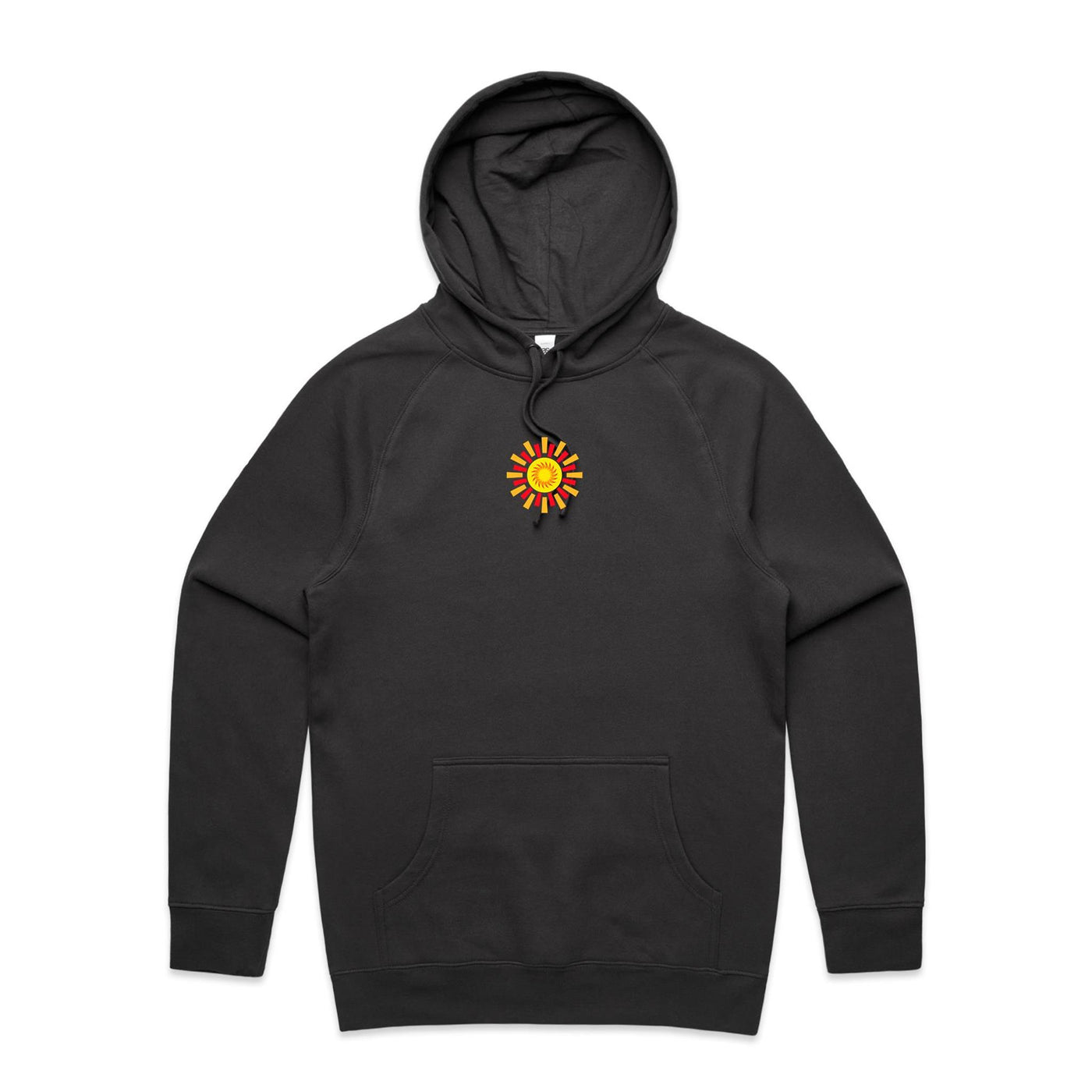 SUNDANCE II - Mens Pocket Hoodie - BACK PRINT