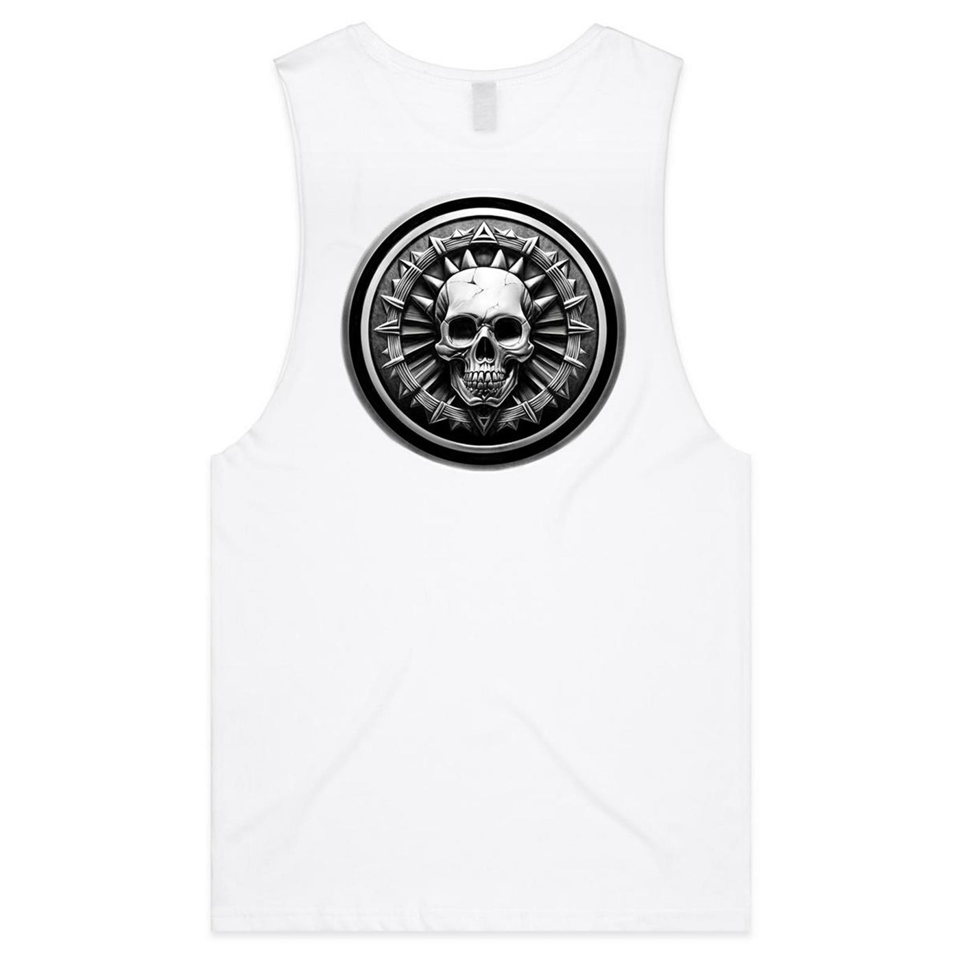 HEAVY METAL - Mens Sleeveless T-Shirt - BACK PRINT