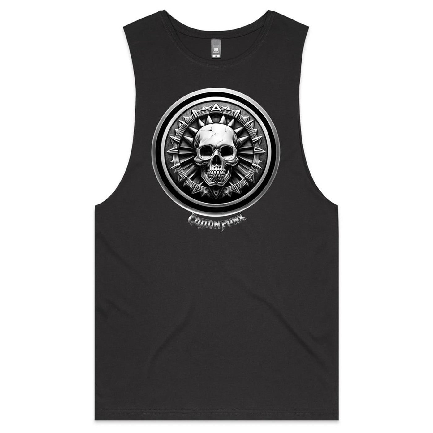 HEAVY METAL - Mens Sleeveless T-Shirt - FRONT PRINT