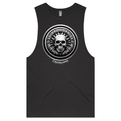 HEAVY METAL - Mens Sleeveless T-Shirt - FRONT PRINT