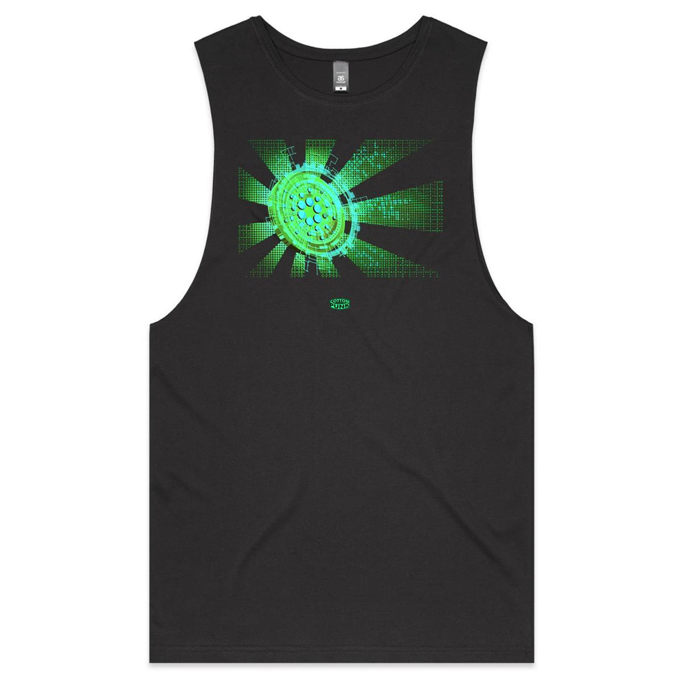 CARDANO III - Mens Sleeveless T-Shirt - FRONT PRINT