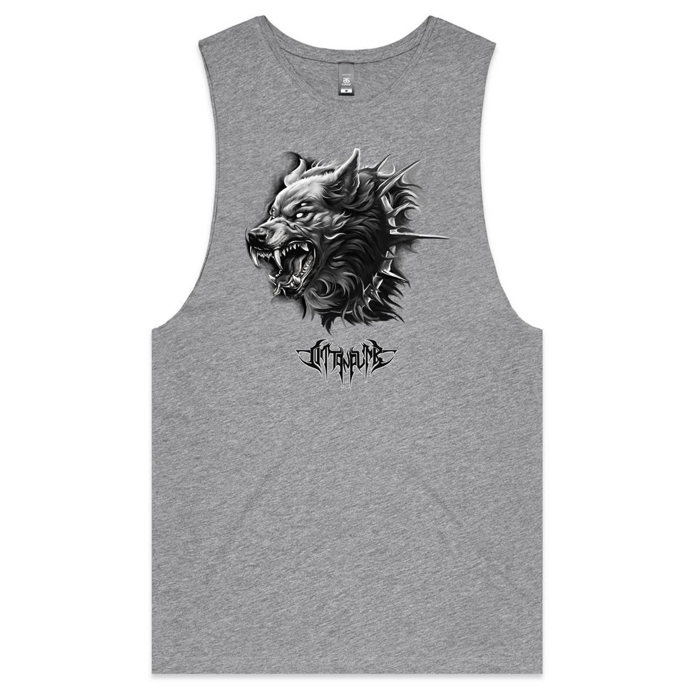 WEREWOLF - Mens Sleeveless T-Shirt - FRONT PRINT