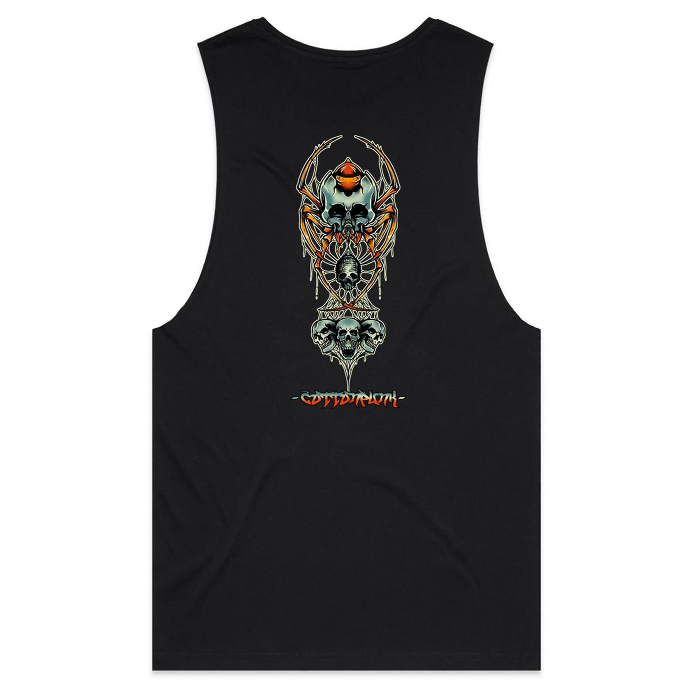 HUNTSMAN - Mens Sleeveless T-Shirt - BACK PRINT