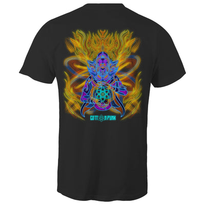 COSMIC ENERGY INFERNO - Mens T-Shirt - BACK PRINT