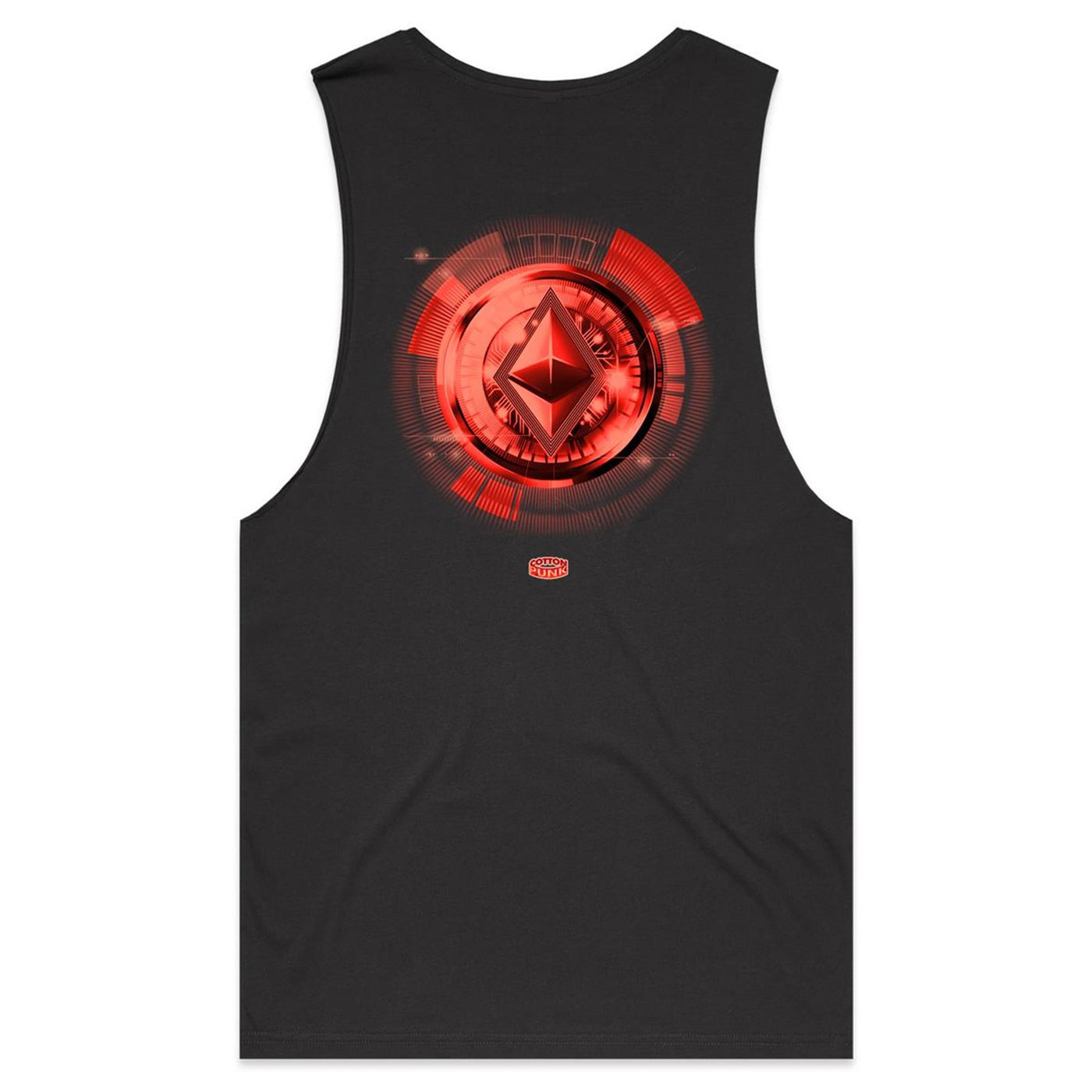 ETHEREUM IV - Mens Sleeveless T-Shirt - BACK PRINT