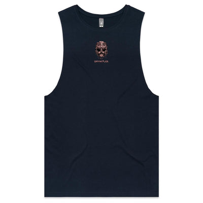 BLACK SPELL - Mens Sleeveless T-Shirt - BACK PRINT