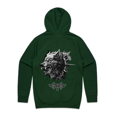 WEREWOLF - Mens Pocket Hoodie - BACK PRINT