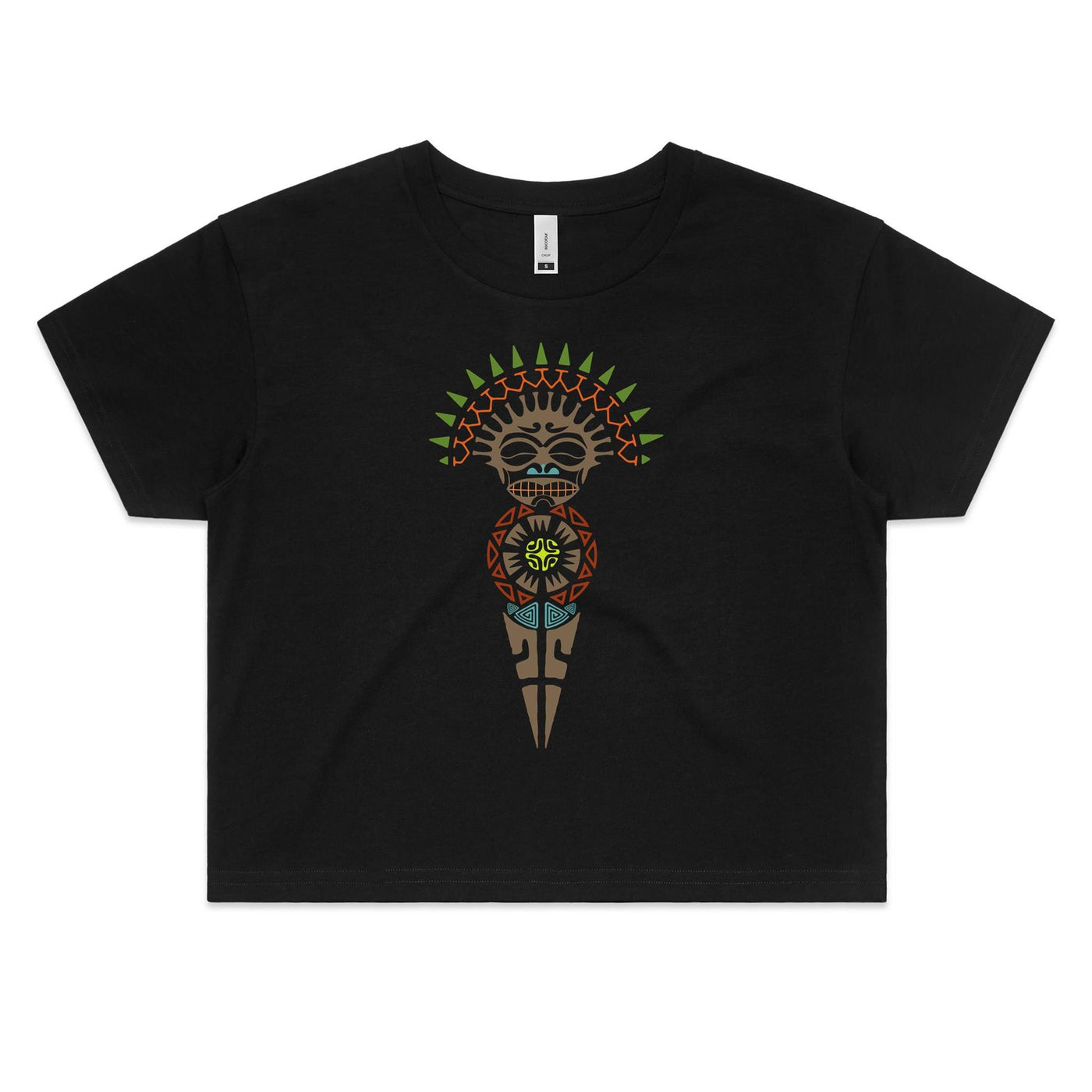 PAINKILLA (W) - Womens Crop T-Shirt - FRONT PRINT