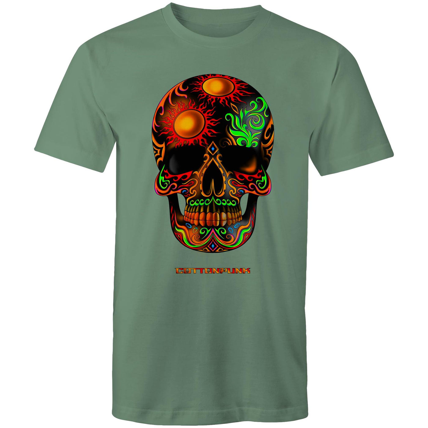 DEATH BY SUNSET - Mens T-Shirt - FRONT PRINT