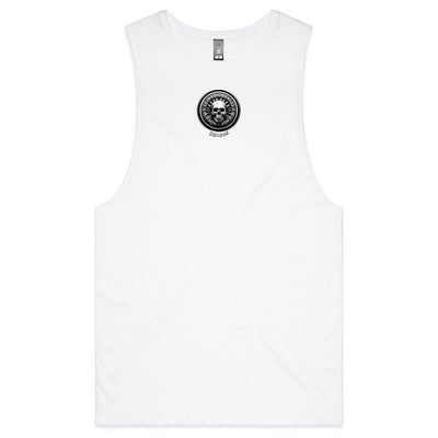 STONE COLD - Mens Sleeveless T-Shirt - BACK PRINT