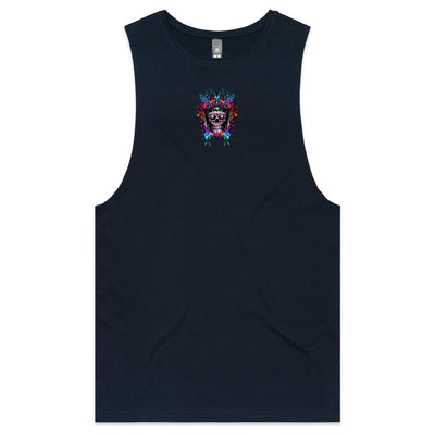 COTTONPUNK X CHILL - Mens Sleeveless T-Shirt - BACK PRINT