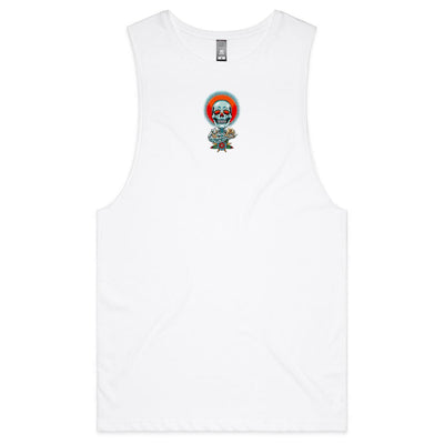 NEVER R.I.P - Mens Sleeveless T-Shirt - BACK PRINT