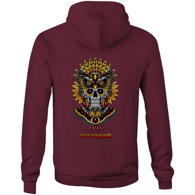 PRAY TO YOUR GODS - Mens Pocket Hoodie - BACK PRINT