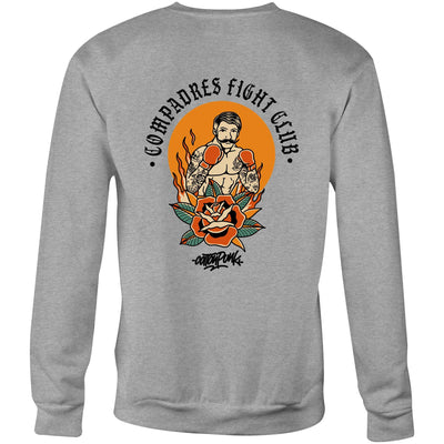 COMPADRES - Mens Sweatshirt - BACK PRINT