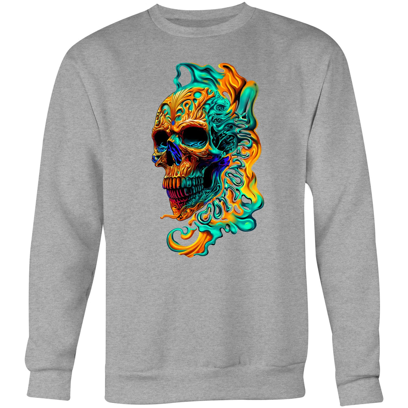 LUCID DREAM - Mens Sweatshirt - FRONT PRINT