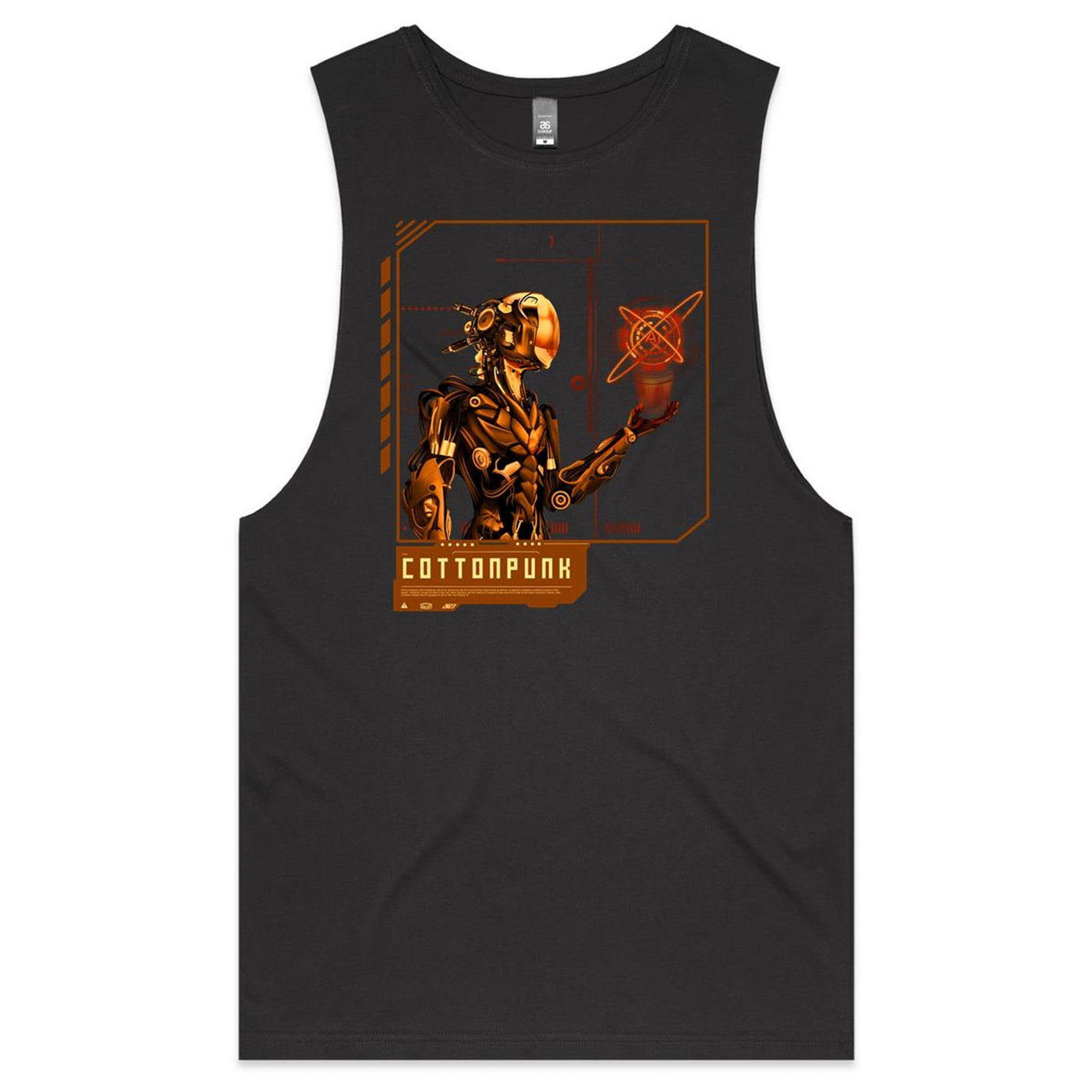 AI CONTROL II - Mens Sleeveless T-Shirt - FRONT PRINT