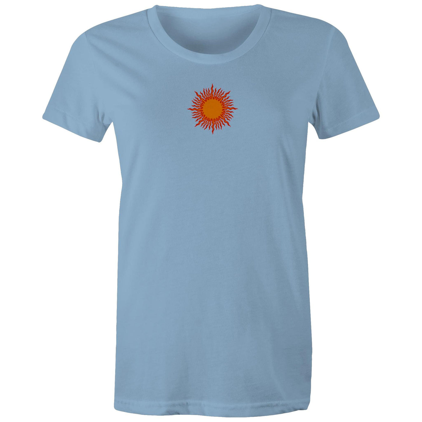 SUNSET VIBES (W) - Womens T-Shirt - BACK PRINT