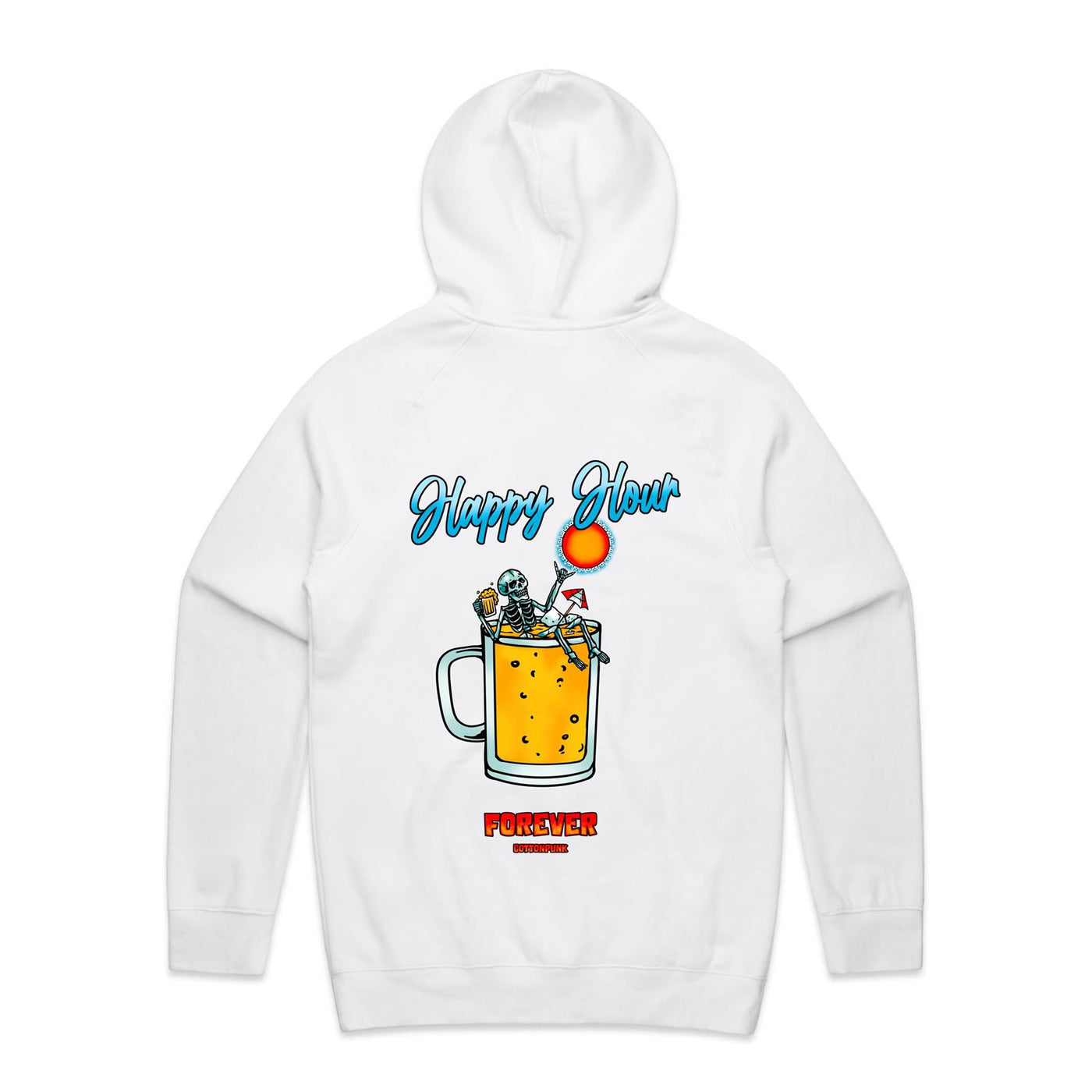 IS IT STILL HAPPY HOUR? - Mens Pocket Hoodie - BACK PRINT