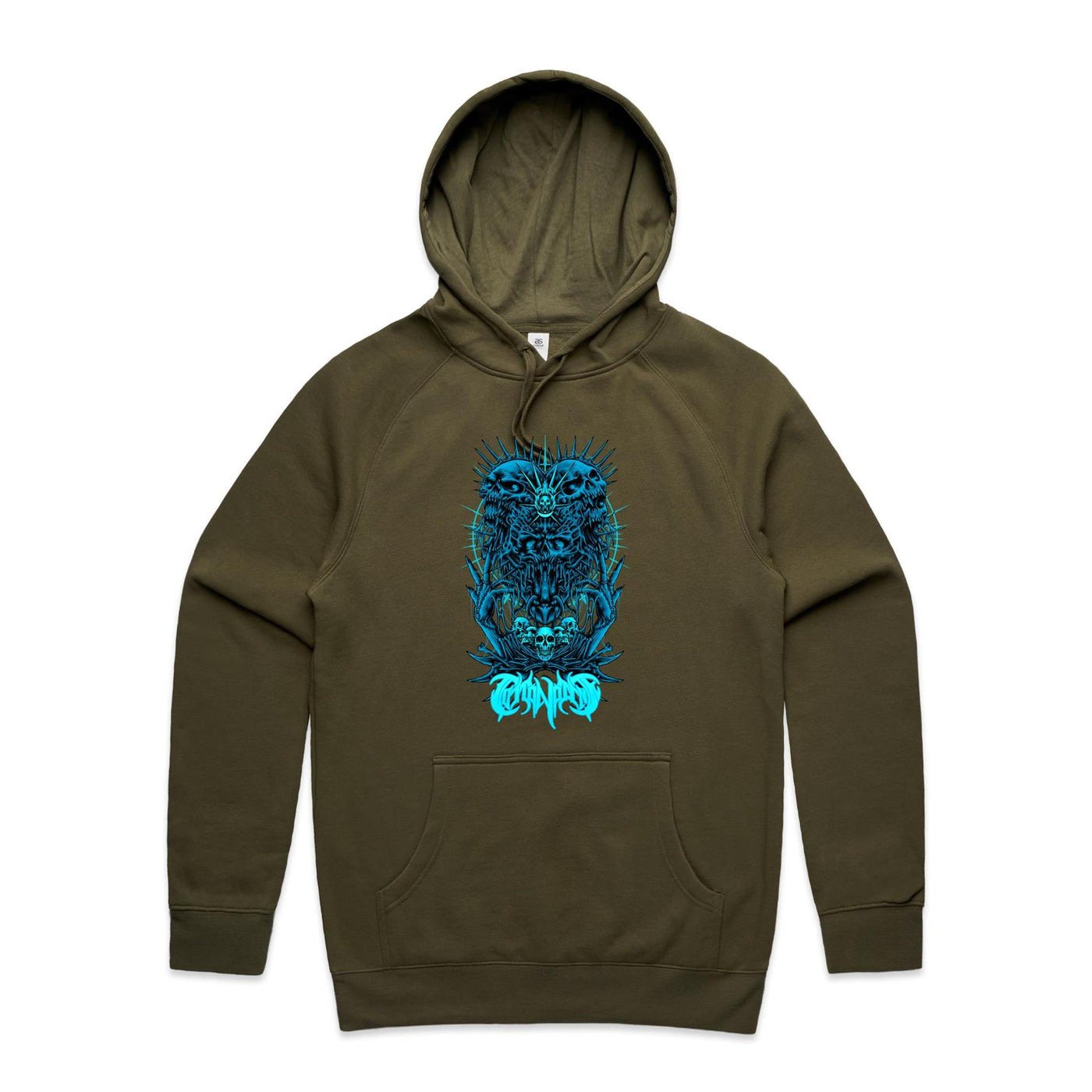 PARANOID - Mens Pocket Hoodie - FRONT PRINT