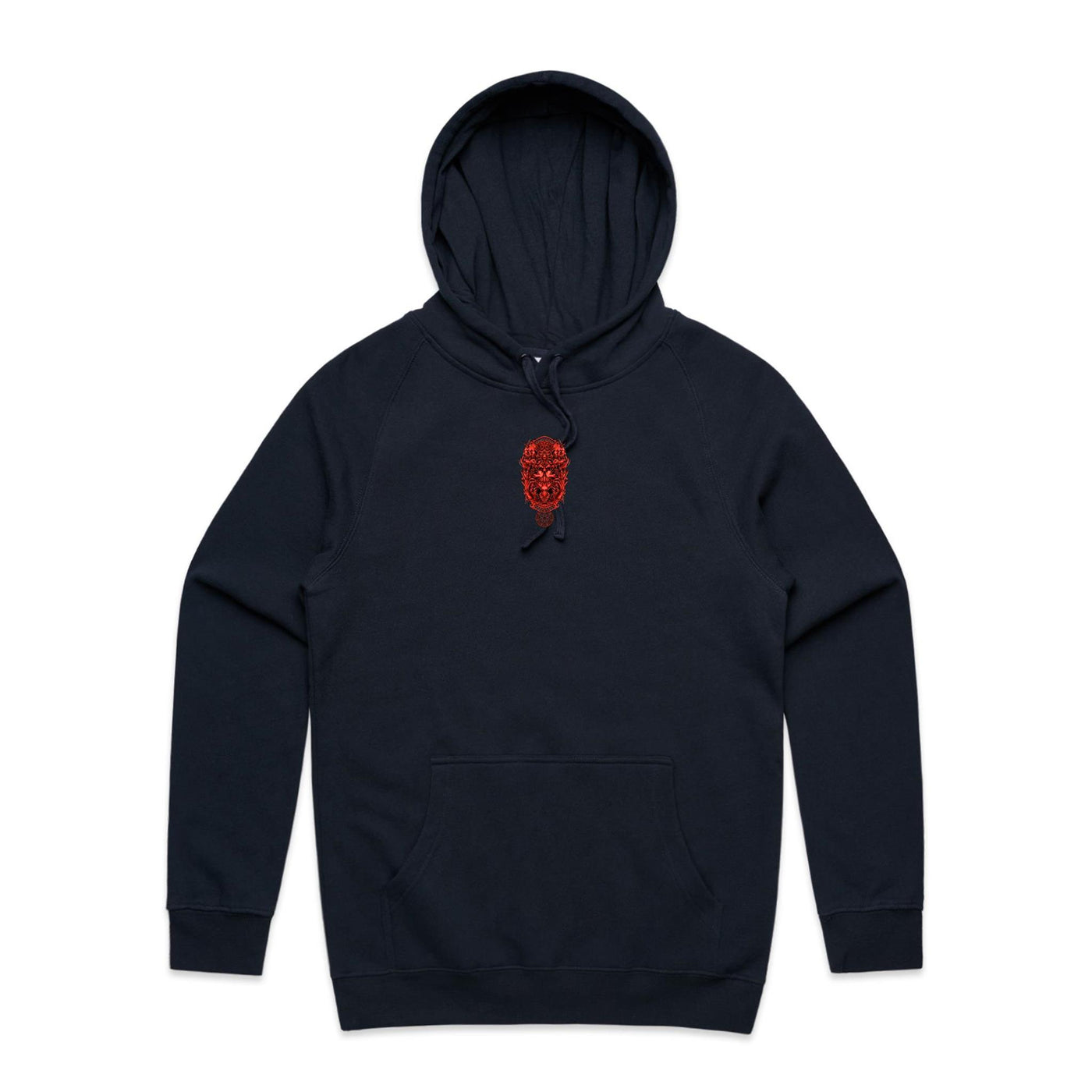 RISING III - Mens Pocket Hoodie - BACK PRINT