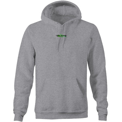 SINFUL BEAUTY - Mens Pocket Hoodie - BACK PRINT