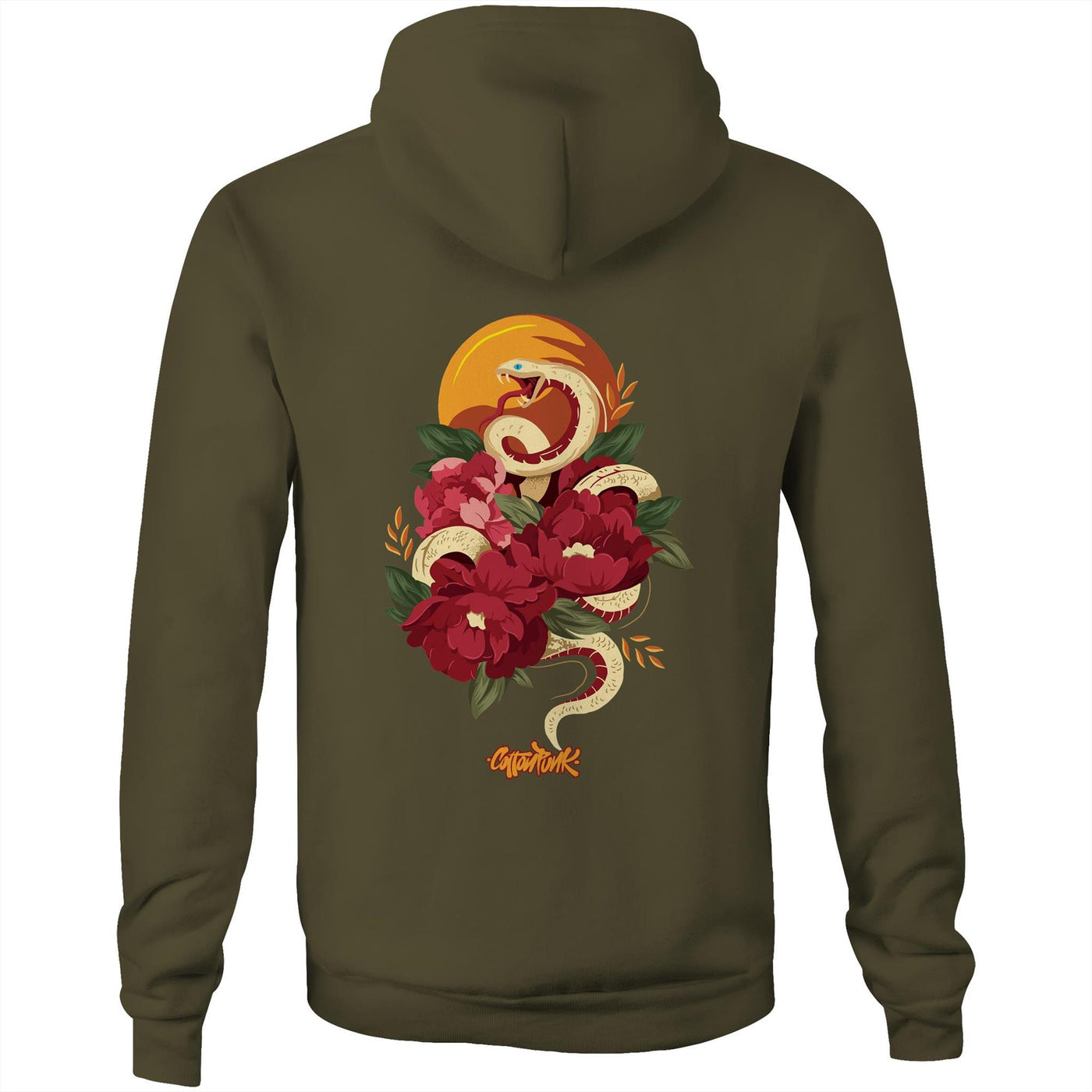 FEARless - Mens Pocket Hoodie - BACK PRINT