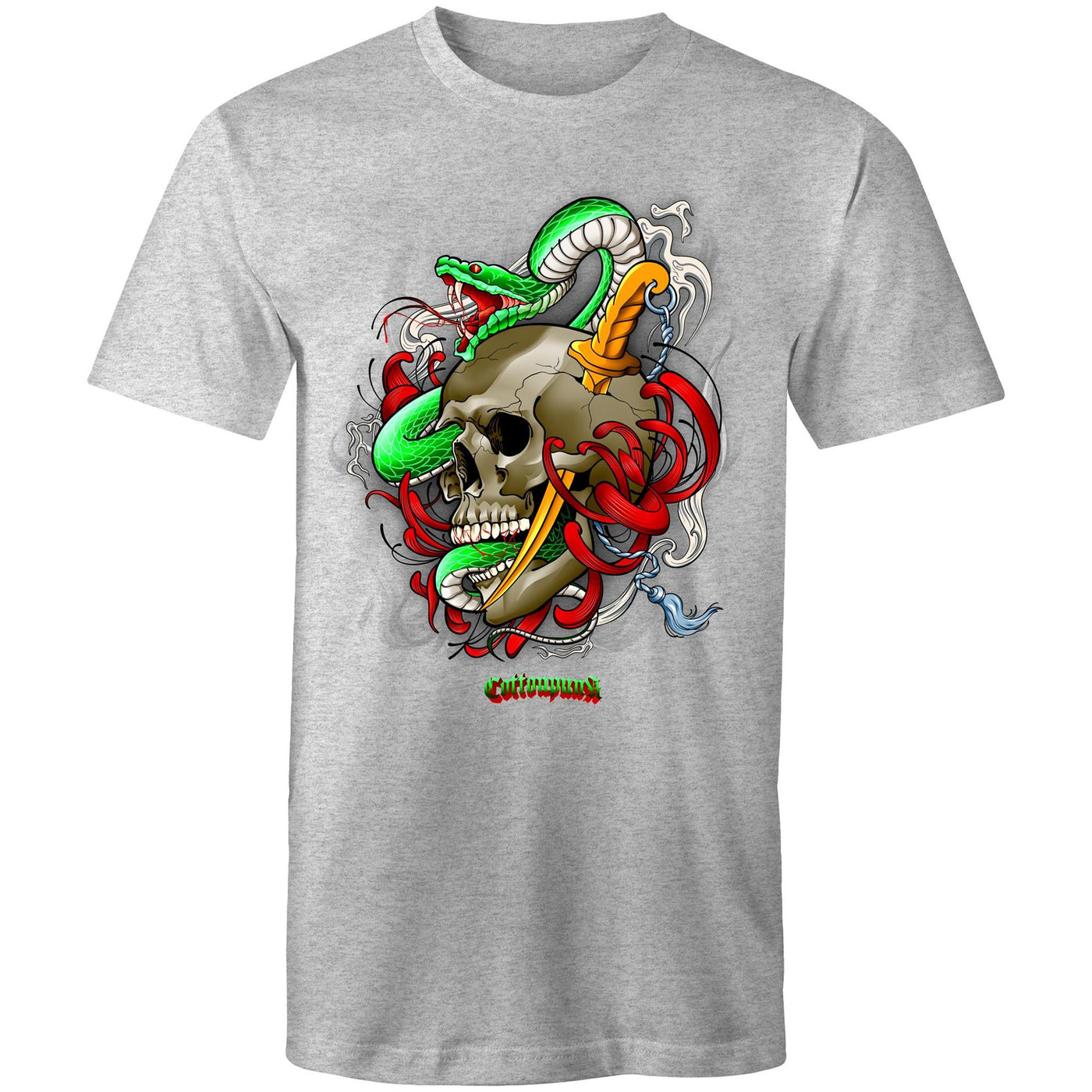 SNAKE - Mens T-Shirt - FRONT PRINT