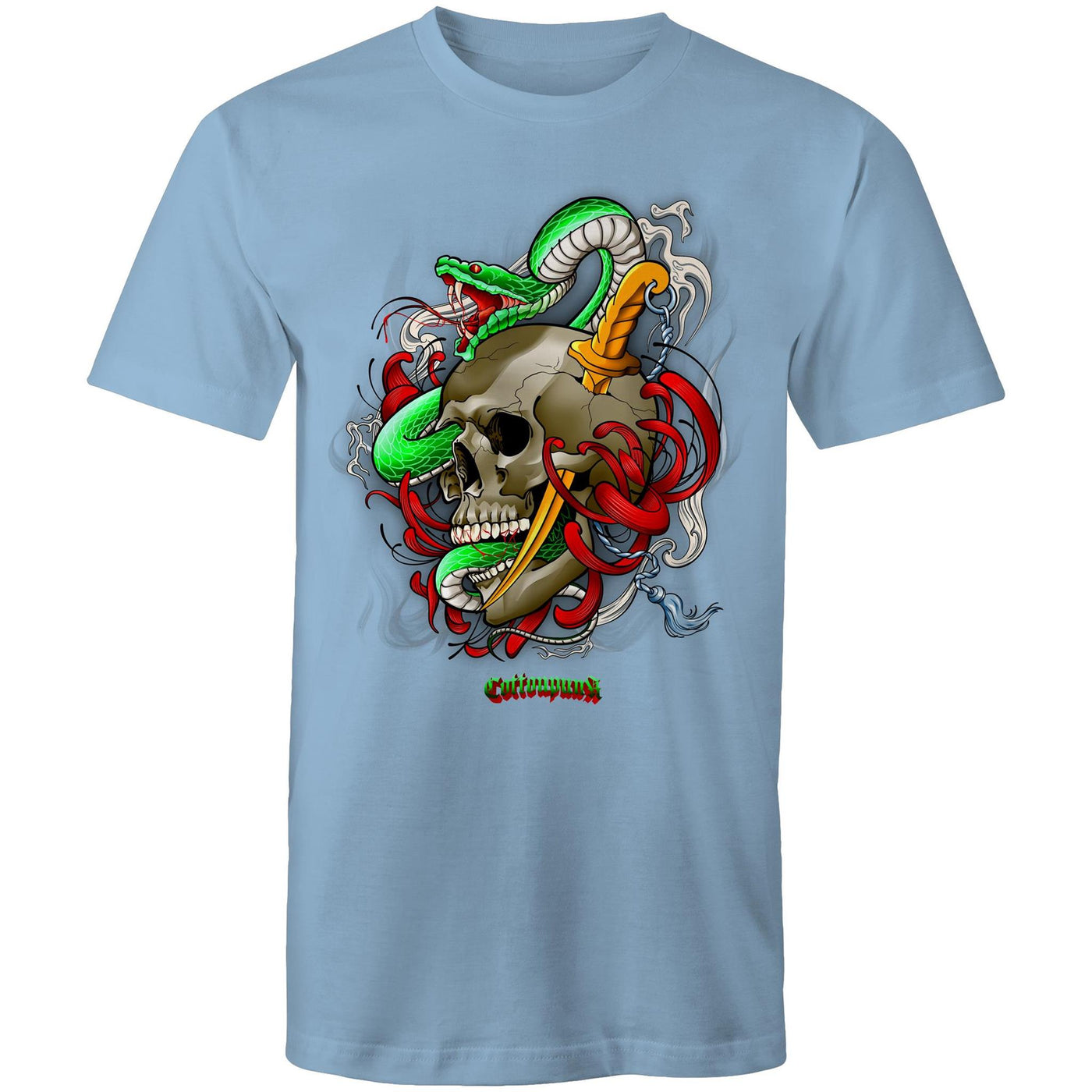 SNAKE - Mens T-Shirt - FRONT PRINT