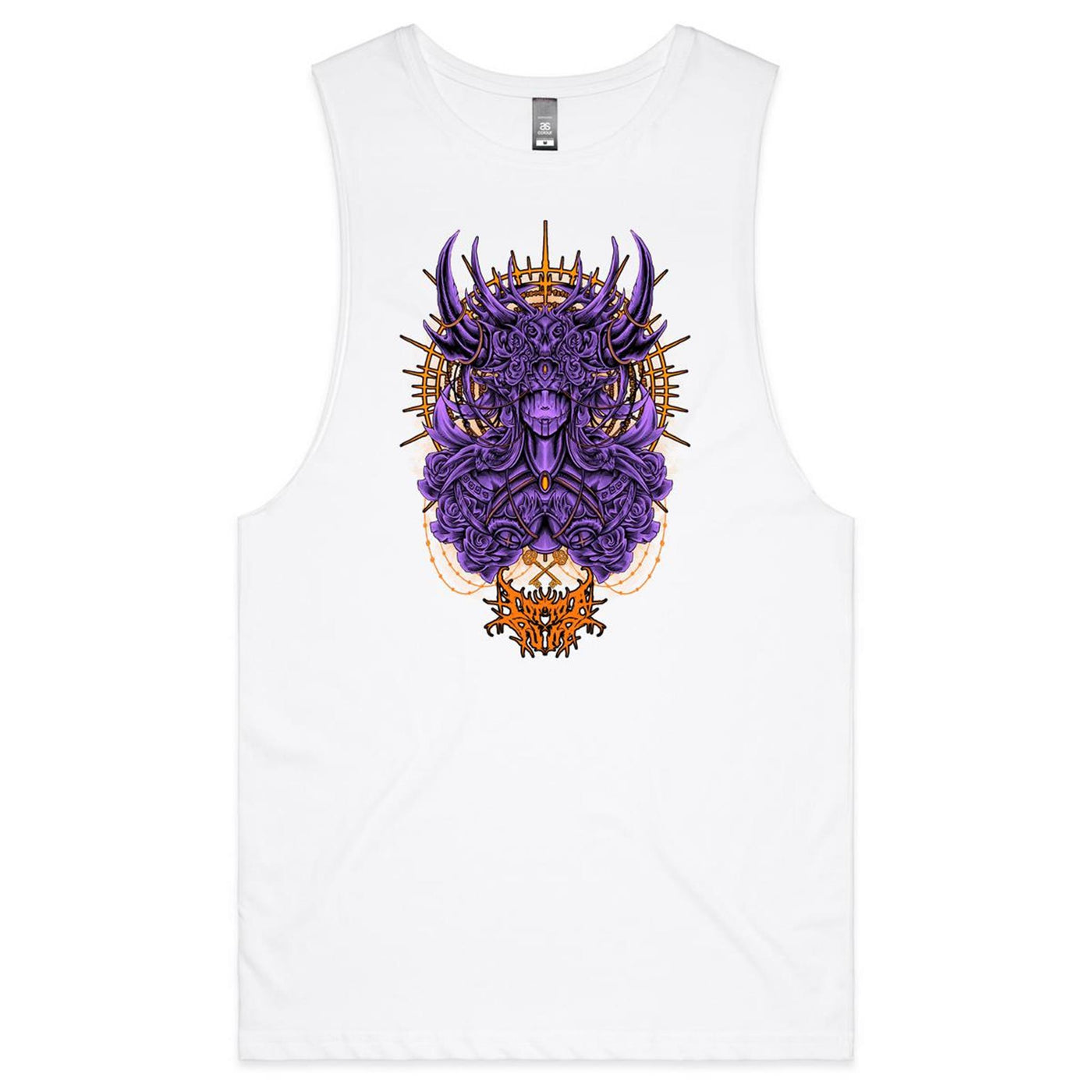 KEYMASTER III - Mens Sleeveless T-Shirt - FRONT PRINT