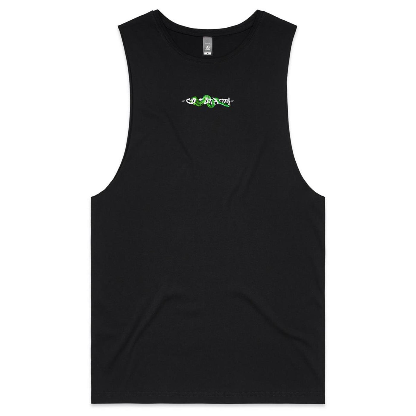 WARRIOR - Mens Sleeveless T-Shirt - BACK PRINT