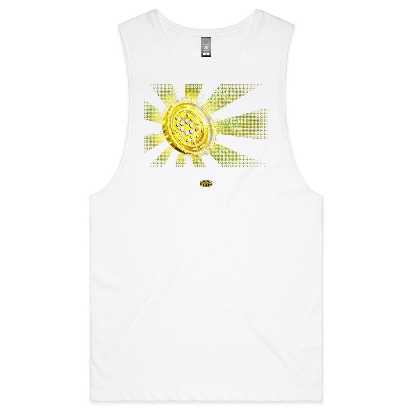 CARDANO II - Mens Sleeveless T-Shirt - FRONT PRINT