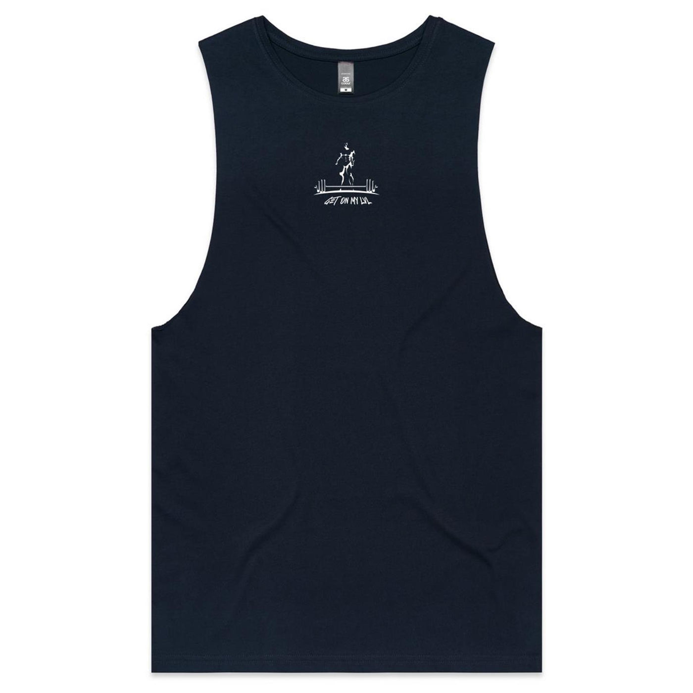 IT NEVER GETS EASIER - Mens Sleeveless T-Shirt - BACK PRINT