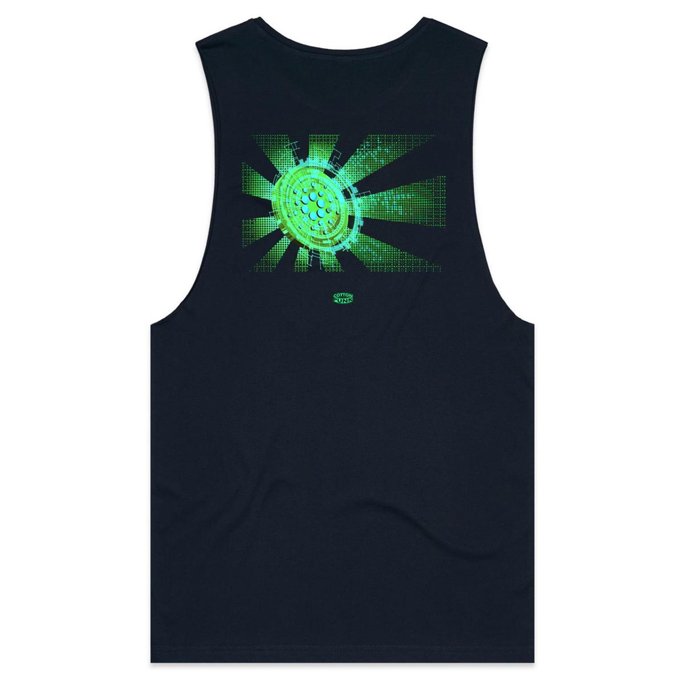 CARDANO III - Mens Sleeveless T-Shirt - BACK PRINT