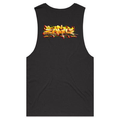 EAGLE (R) - Mens Sleeveless T-Shirt - BACK PRINT