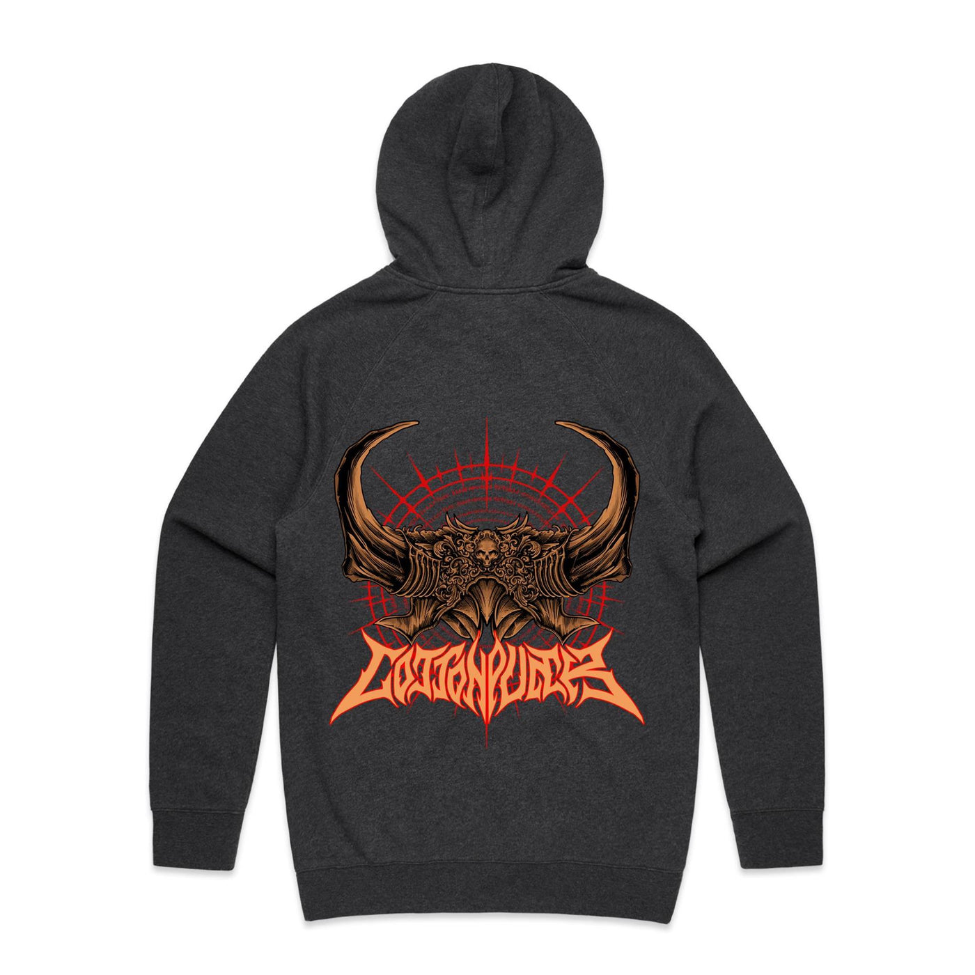 BLACK SPELL IV - Mens Pocket Hoodie - BACK PRINT