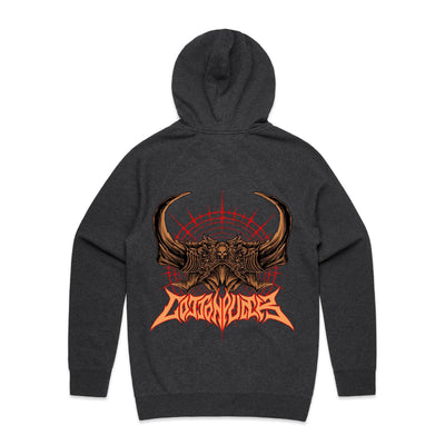 BLACK SPELL IV - Mens Pocket Hoodie - BACK PRINT