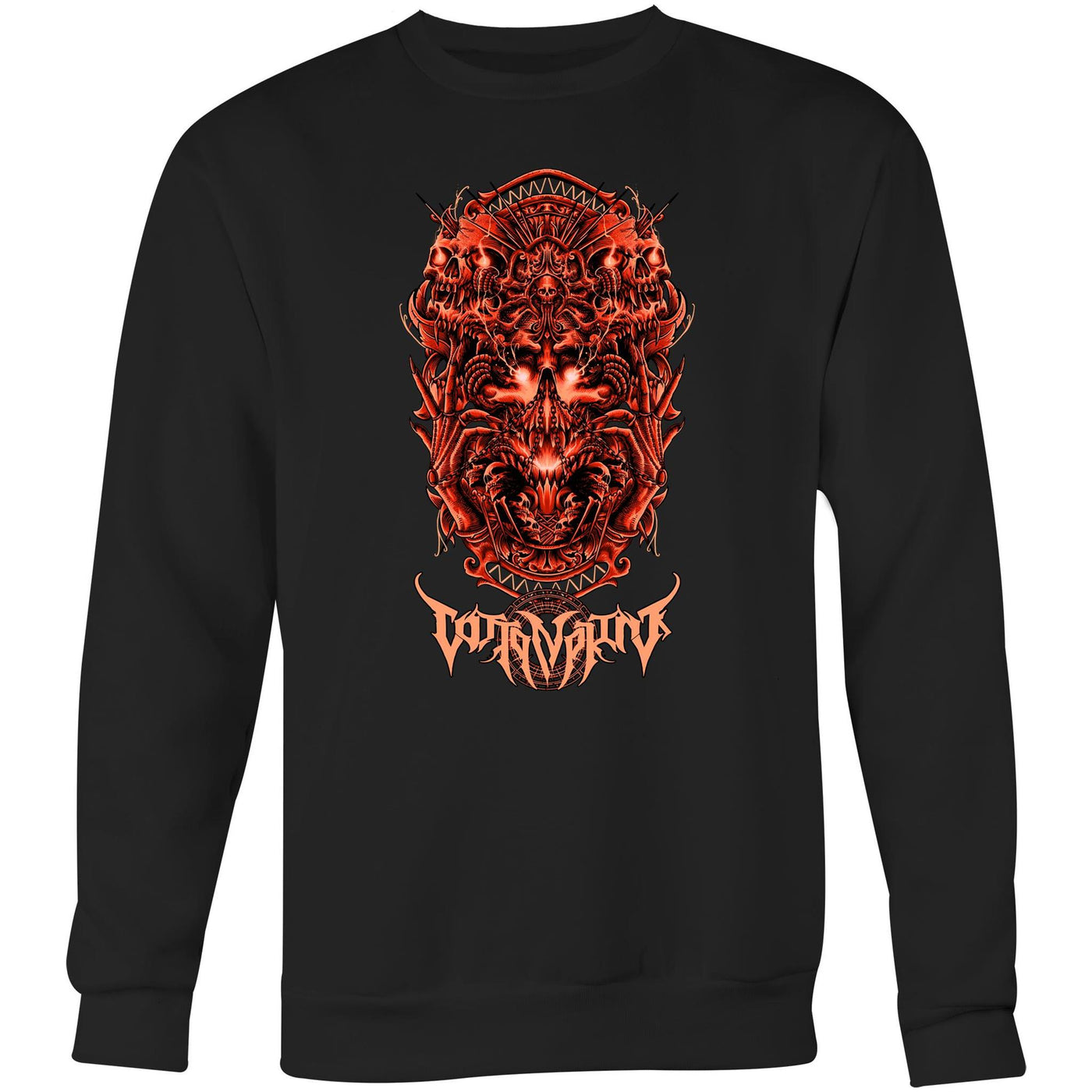 SCREAM IN THE DARK II - Mens Sweatshirt - FRONT PRINT