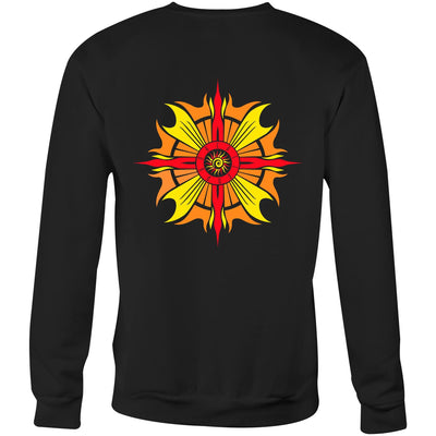 SUNDANCE II - Mens Sweatshirt - BACK PRINT