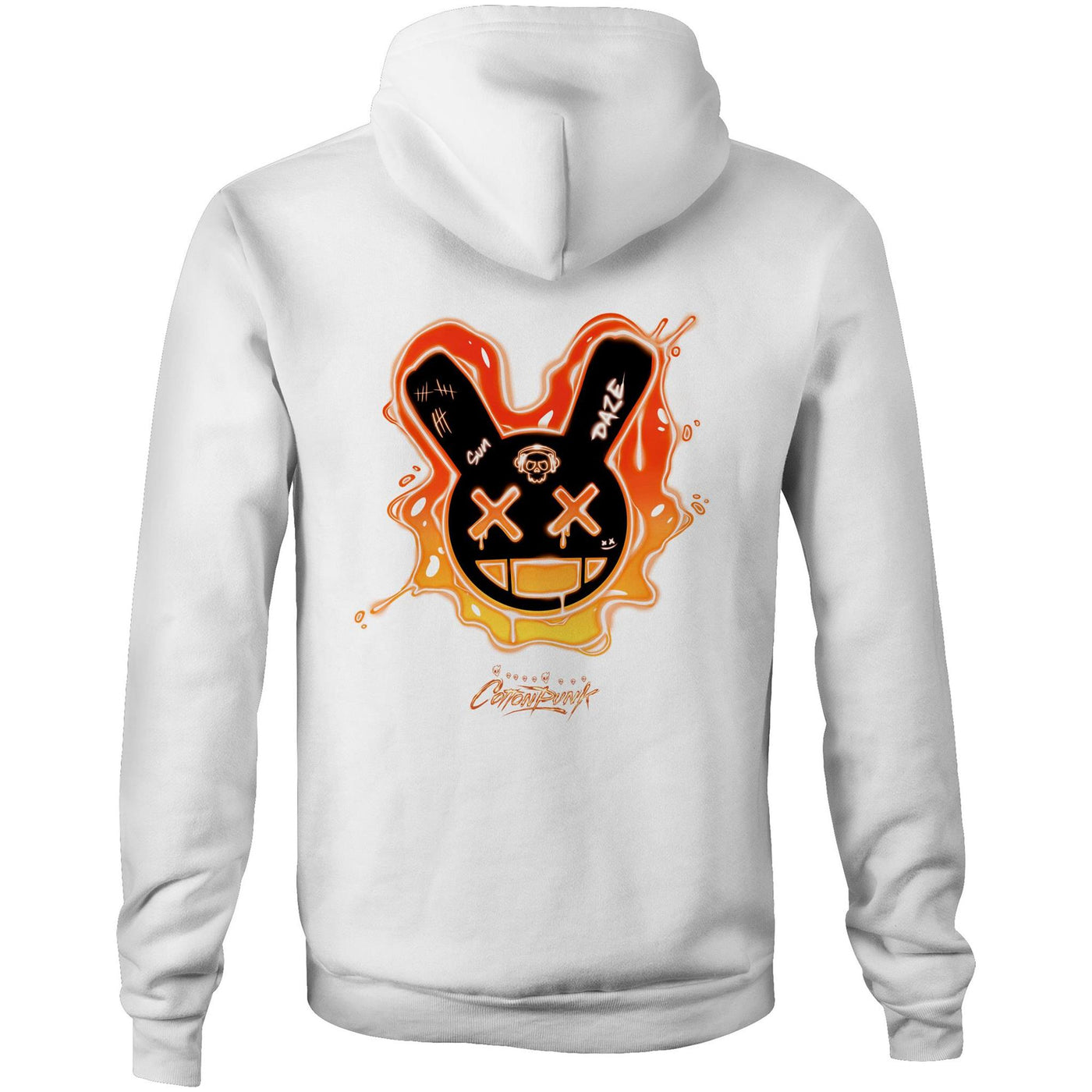 SUNDAZE (O) - Mens Pocket Hoodie - BACK PRINT