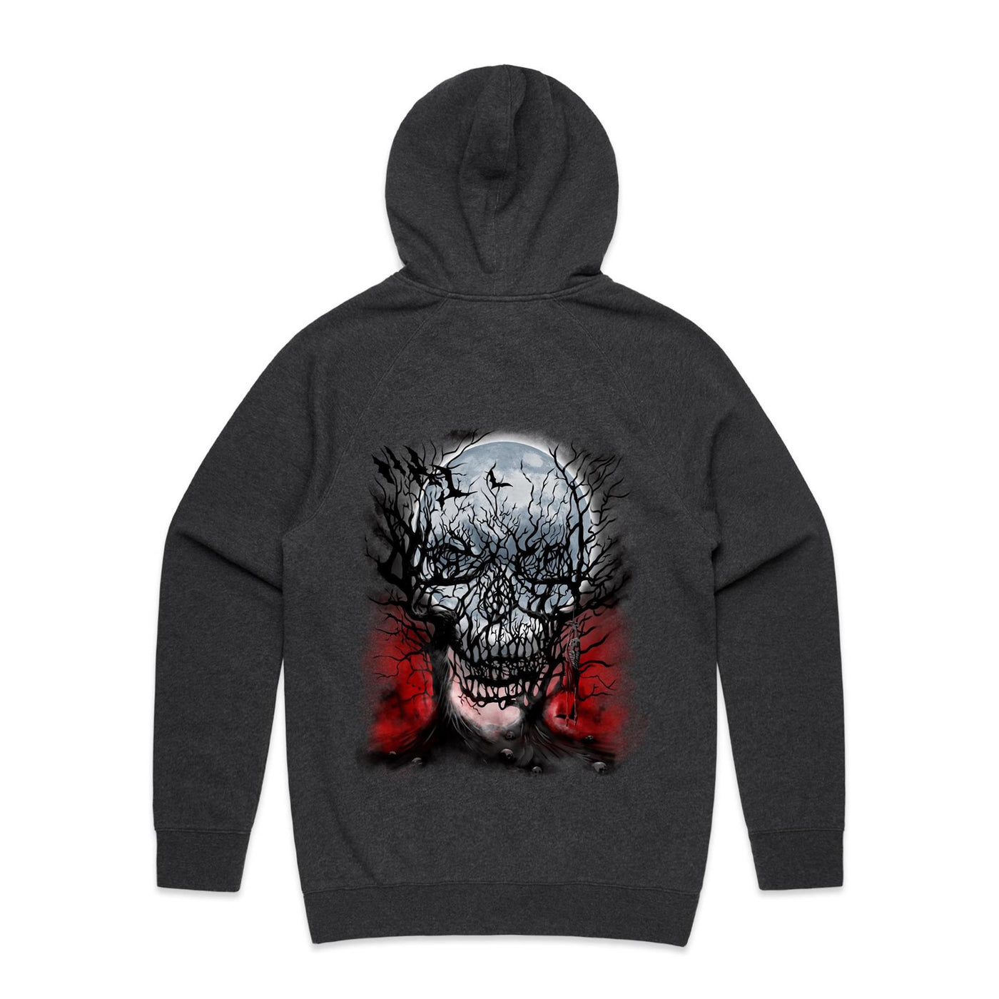 PIERCED SOUL - Mens Pocket Hoodie - BACK PRINT