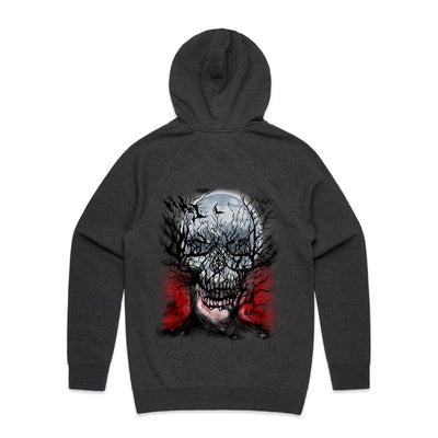 PIERCED SOUL - Mens Pocket Hoodie - BACK PRINT