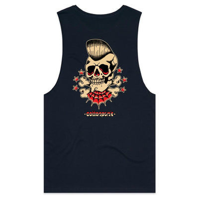 ELVIS IS NOT DEAD - Mens Sleeveless T-Shirt - BACK PRINT