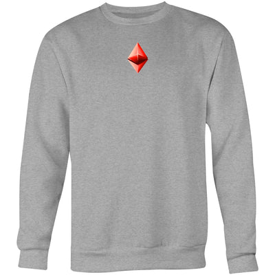 ETHEREUM IV - Mens Sweatshirt - BACK PRINT