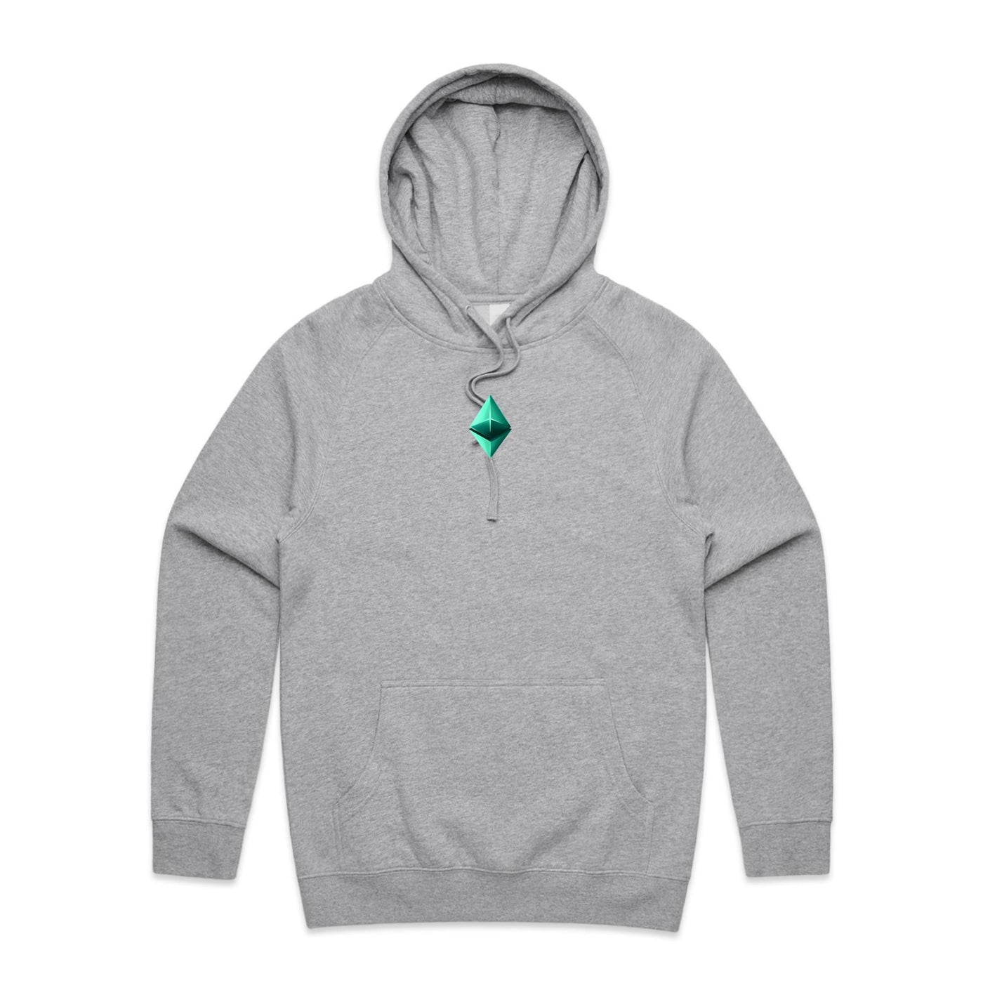 ETHEREUM III - Mens Pocket Hoodie - BACK PRINT