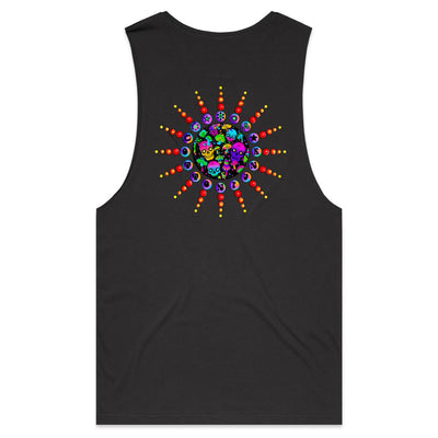 EUPHORIA - Mens Sleeveless T-Shirt - BACK PRINT