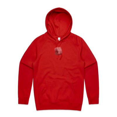 HERE'S JOHNNY - Mens Pocket Hoodie - BACK PRINT